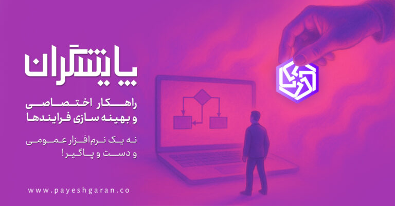 راهکاری اختصاصی وبهینه سازی فرایندها ، نه یک نرم افزار عمومی و دست و پاگیر